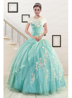 Ball Gown Elegant Quinceanera Dress with Appliques