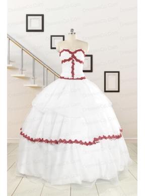 Ball Gown Quinceanera Dress with Appliques