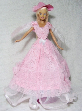 Pretty Pink Princess Dress Made To Fit The Quinceanera Doll