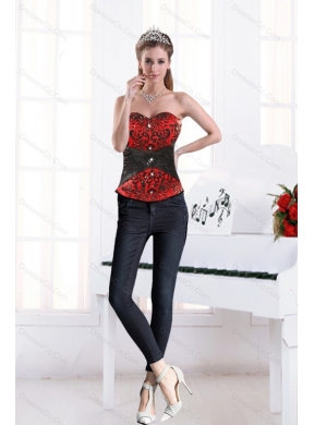 Multi-color Beading Corset With Appliques in High Quality