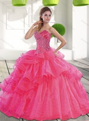 Cheap Spring Quinceanera Dress with Beading
