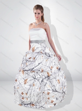 Elegant Ball Gown Strapless Most Popular Wedding Dress with Belt