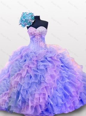 Beaded and Sequins Quinceanera Dress