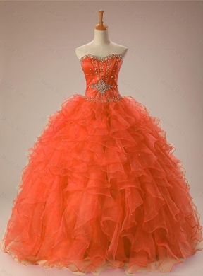 Gorgeous Beaded Quinceanera Gowns in Organza