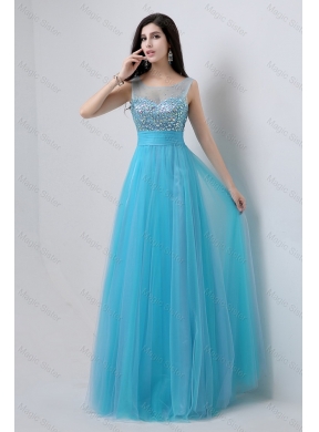 Tulle Prom Dress with Beading