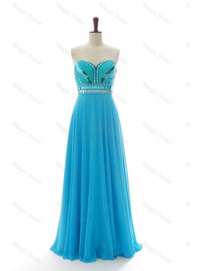New Style Empire Prom Dress with Sequins and Beading