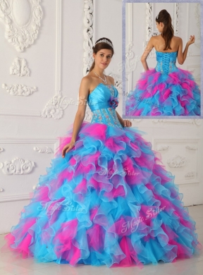 Classic Multi Color Ball Gown Quinceanera Dresses