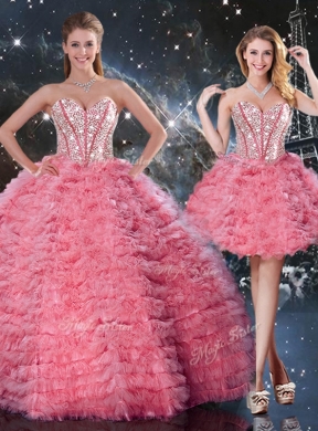 Beautiful Detachable Quinceanera Skirts for