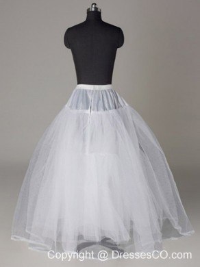 Ball Gown Organza Long Wedding Petticoat