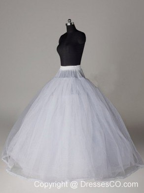 Hot Organza Ball Gown Long Wedding Petticoat