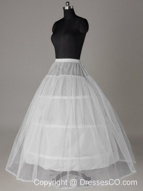 Two Layers Ball Gown Long Wedding Petticoat