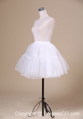 New Arrival White Mini-length Petticoat