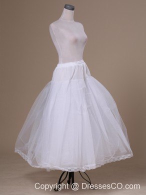 Tulle Long White Petticoat
