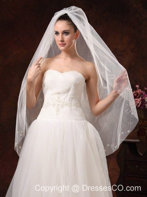 Tulle Discout Bridal Veil For Wedding