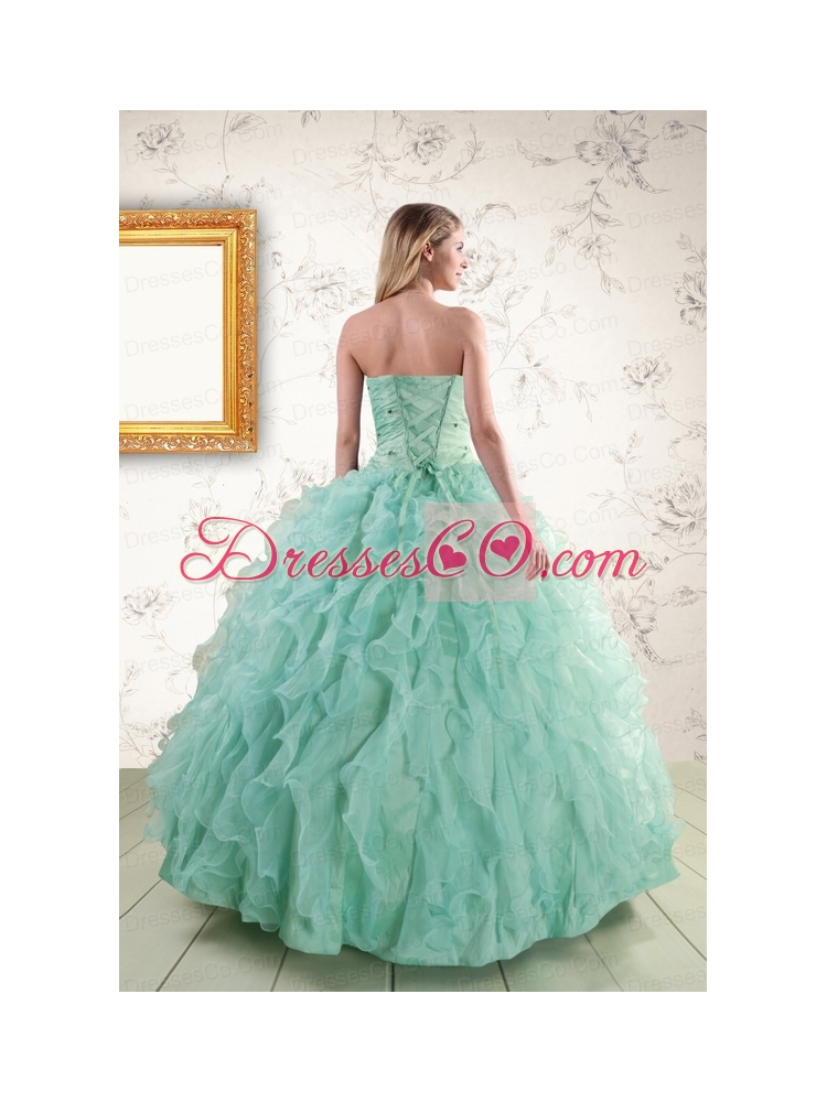 Ball Gown Beading Quinceanera Dress with Sweetheart