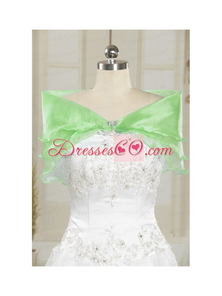 Clorful Beading and Ruffles Quinceanera Dress in   Multi Color