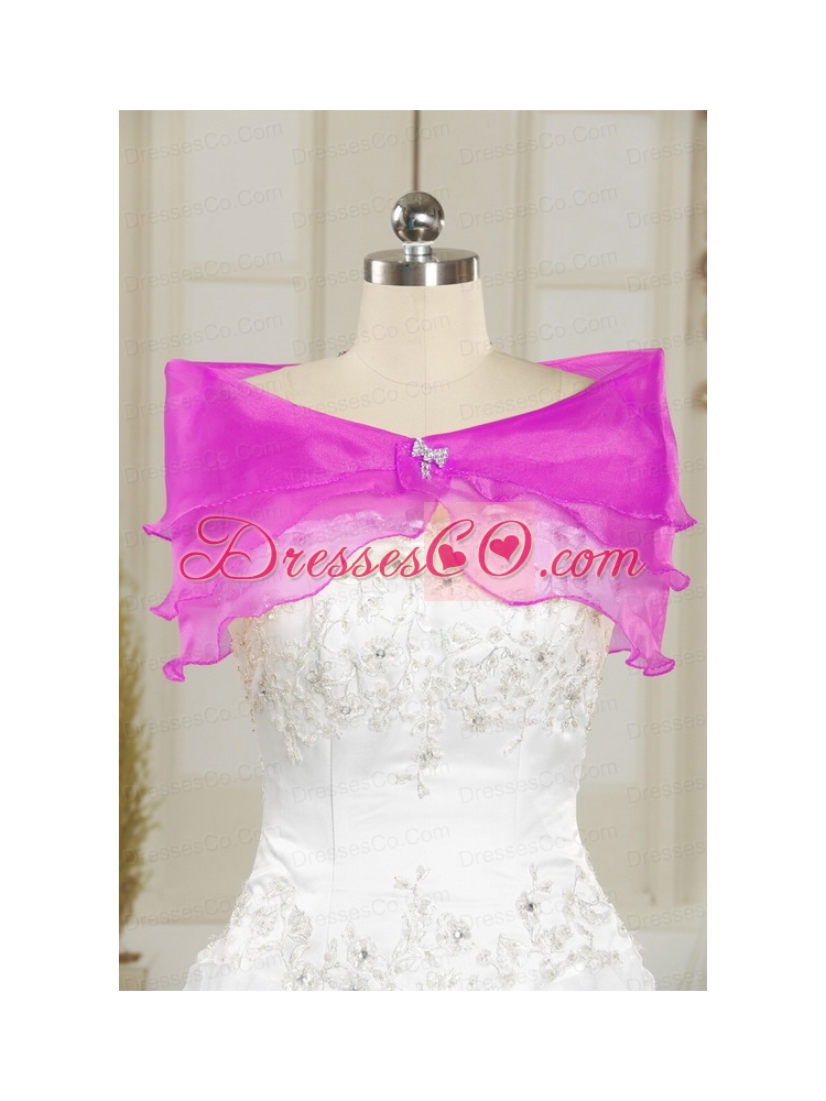 Pretty Sweep Train Beading and Ruffles   Quinceanera Dress for
