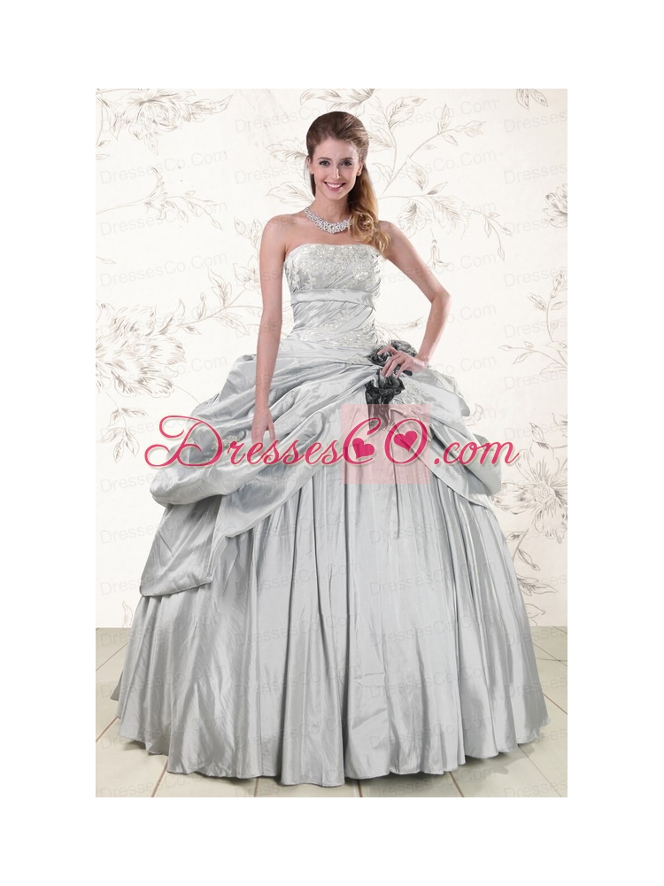 Unique Quinceanera Dress with Strapless