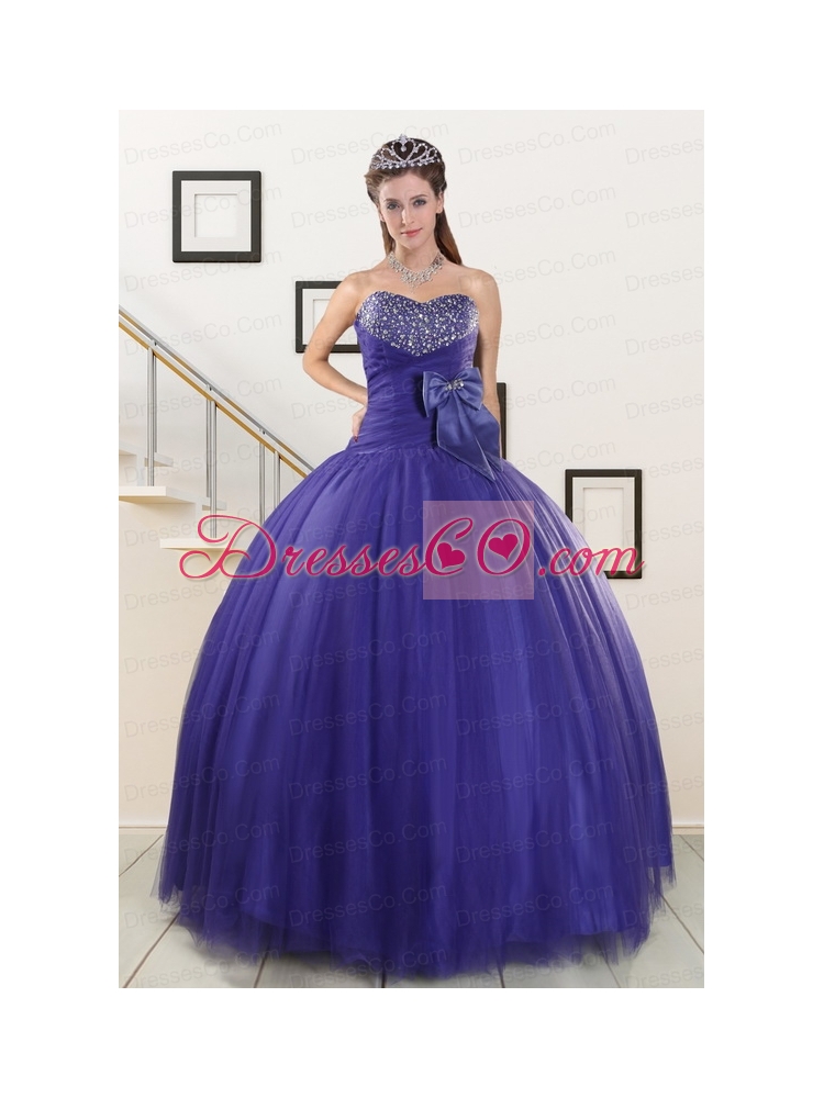 Unique Quinceanera Dress with   Bowknot