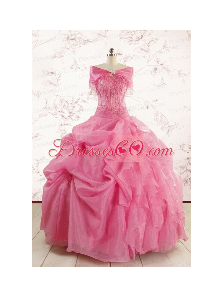 Ball Gown Discount Quinceanera Dress with Beading