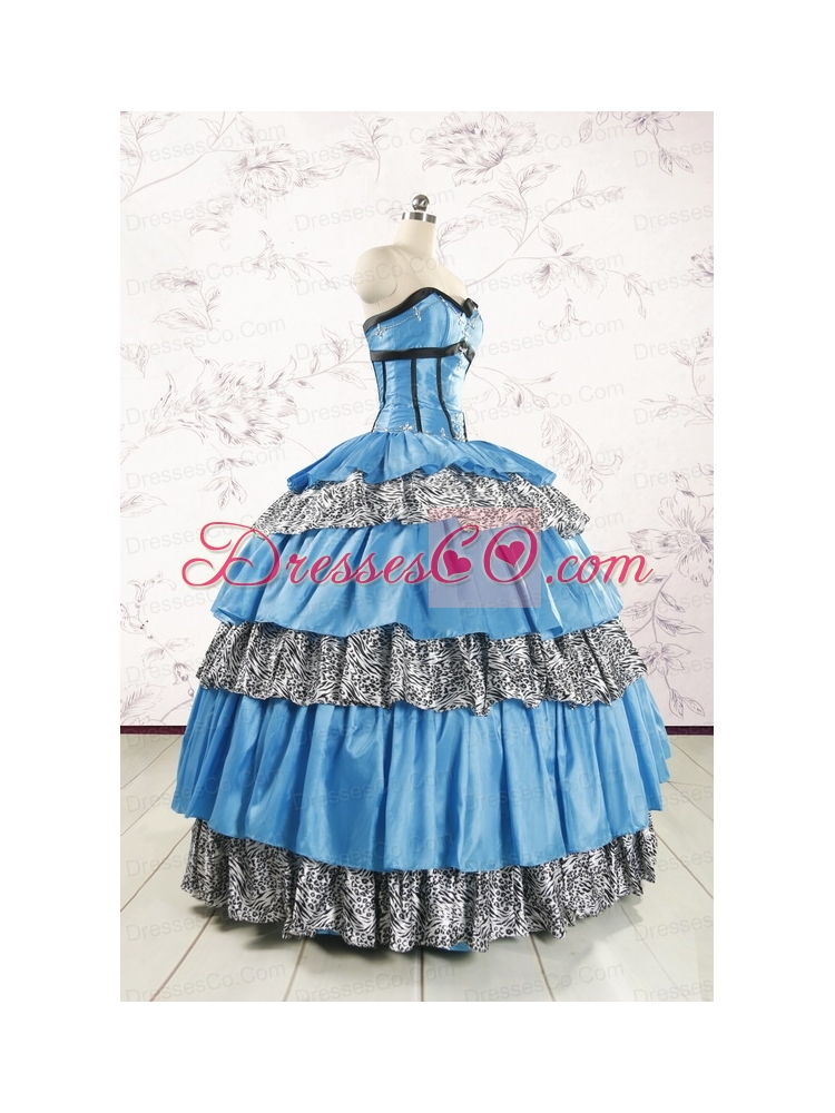 Unique Beading Ball Gown Quinceanera Dress