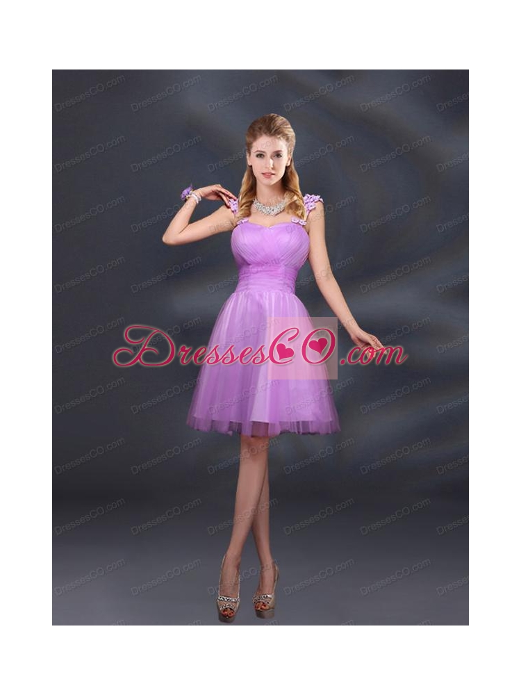 The Super Hot Lilac A Line   Bridesmaid Dresses