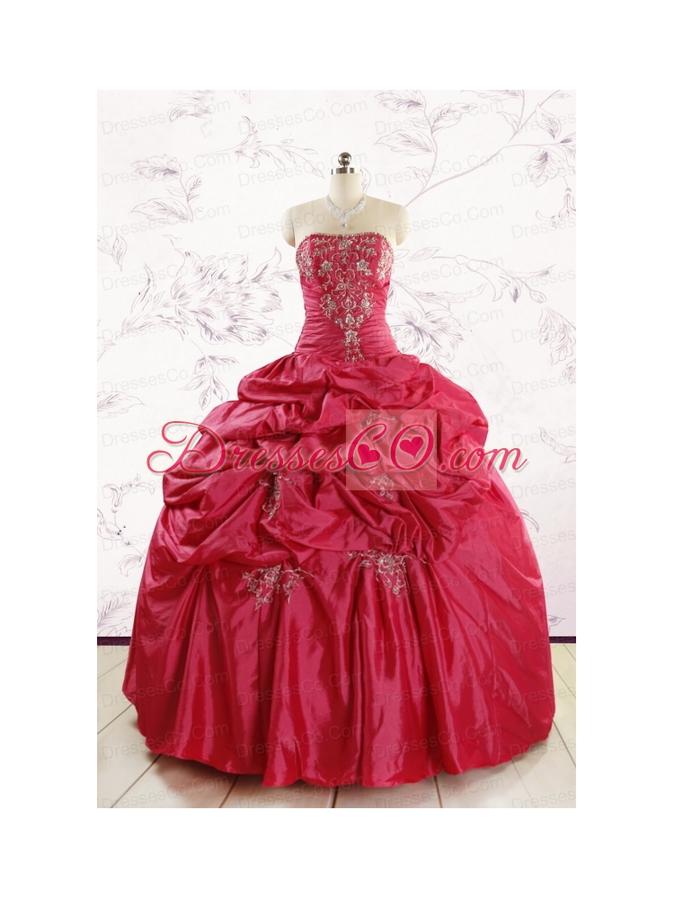 Top Seller  Sweet Sixteen Dress with Appliques