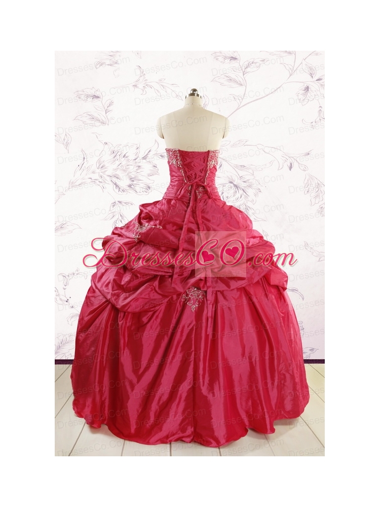 Top Seller  Sweet Sixteen Dress with Appliques