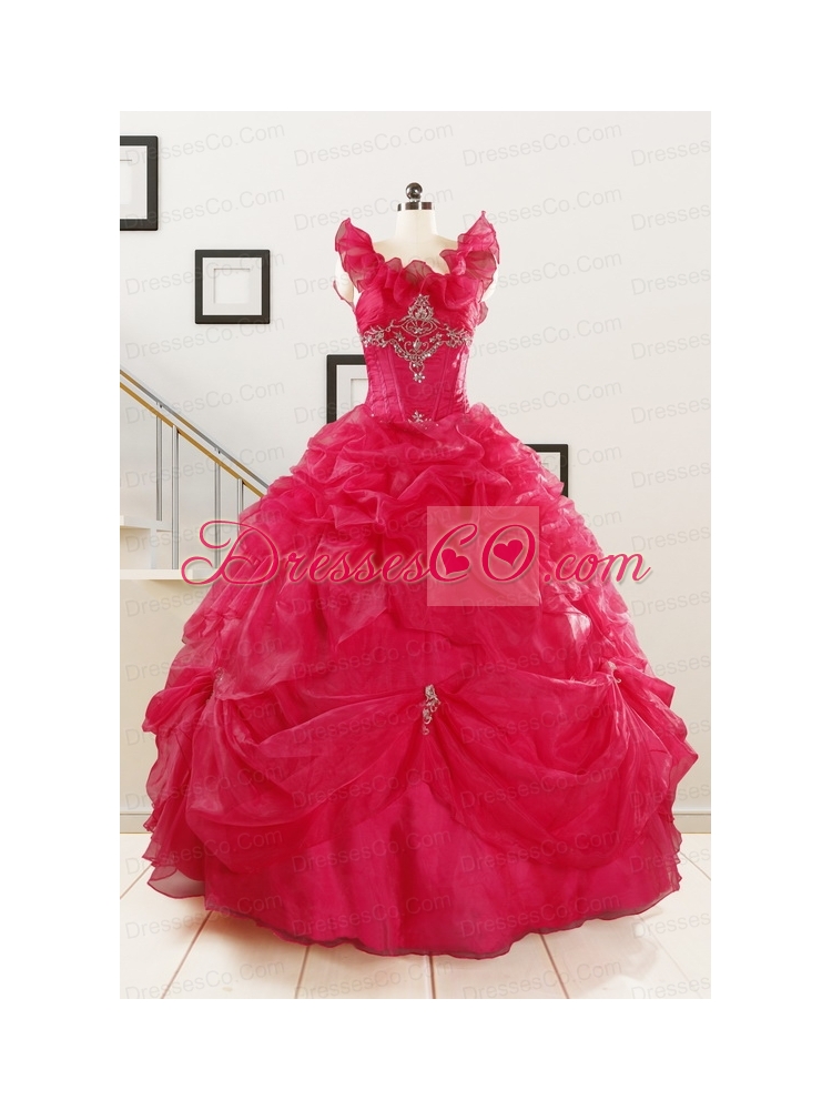 Perfect Quinceanera Dress with Appliques