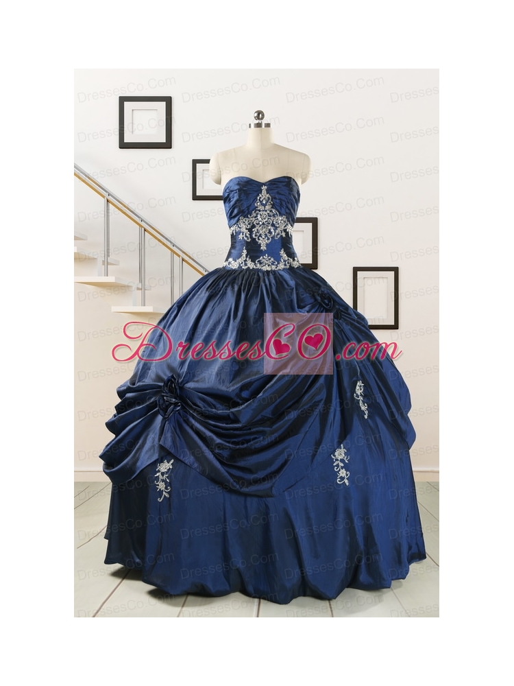 Trendy Quinceanera Gowns with Appliques