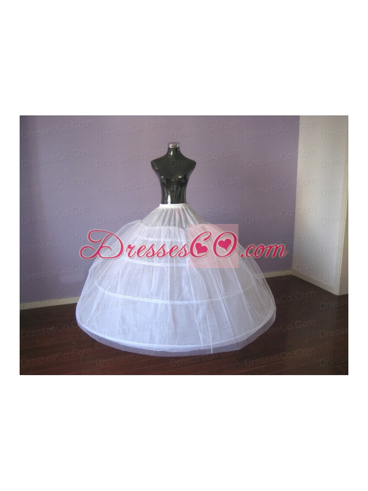 Hot Big Puffy Ball Gown Floor-length Petticoat