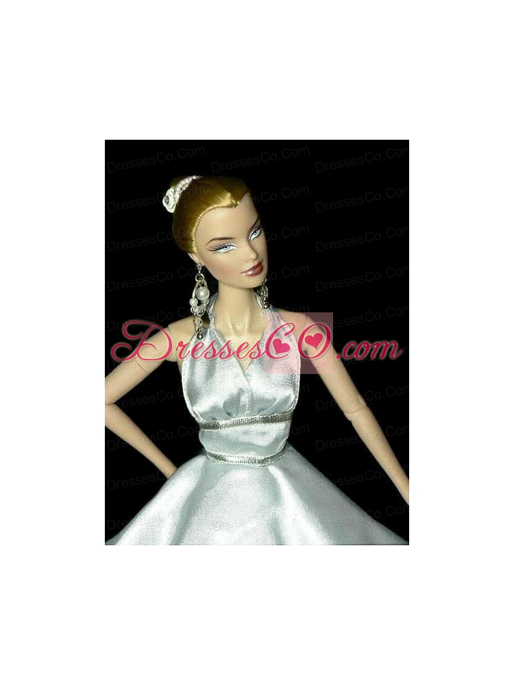 Perfect Party Dress To Quinceanera Doll Dress With Beading And Light Blue