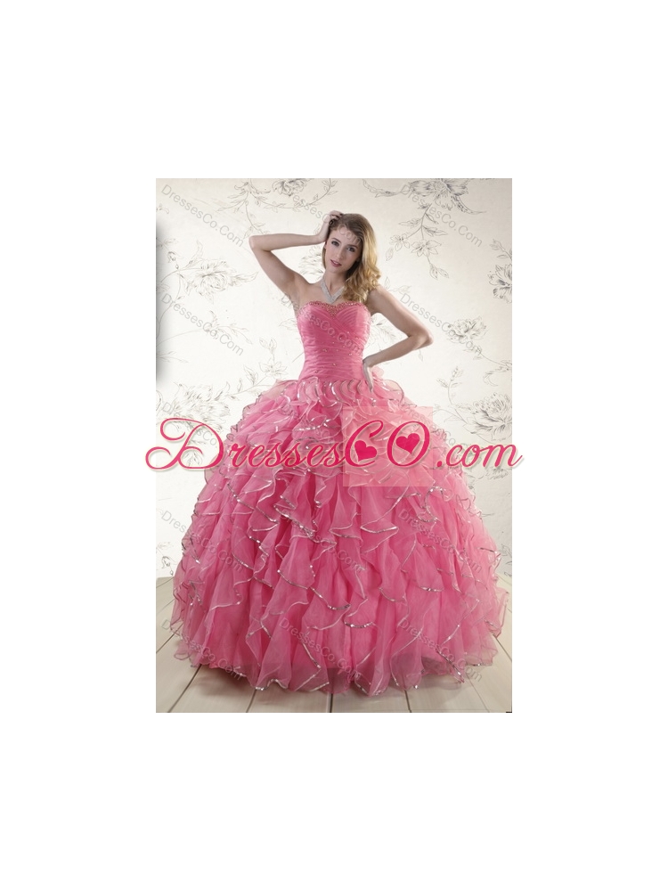 Detachable Paillette Quinceanera Skirts with Strapless for