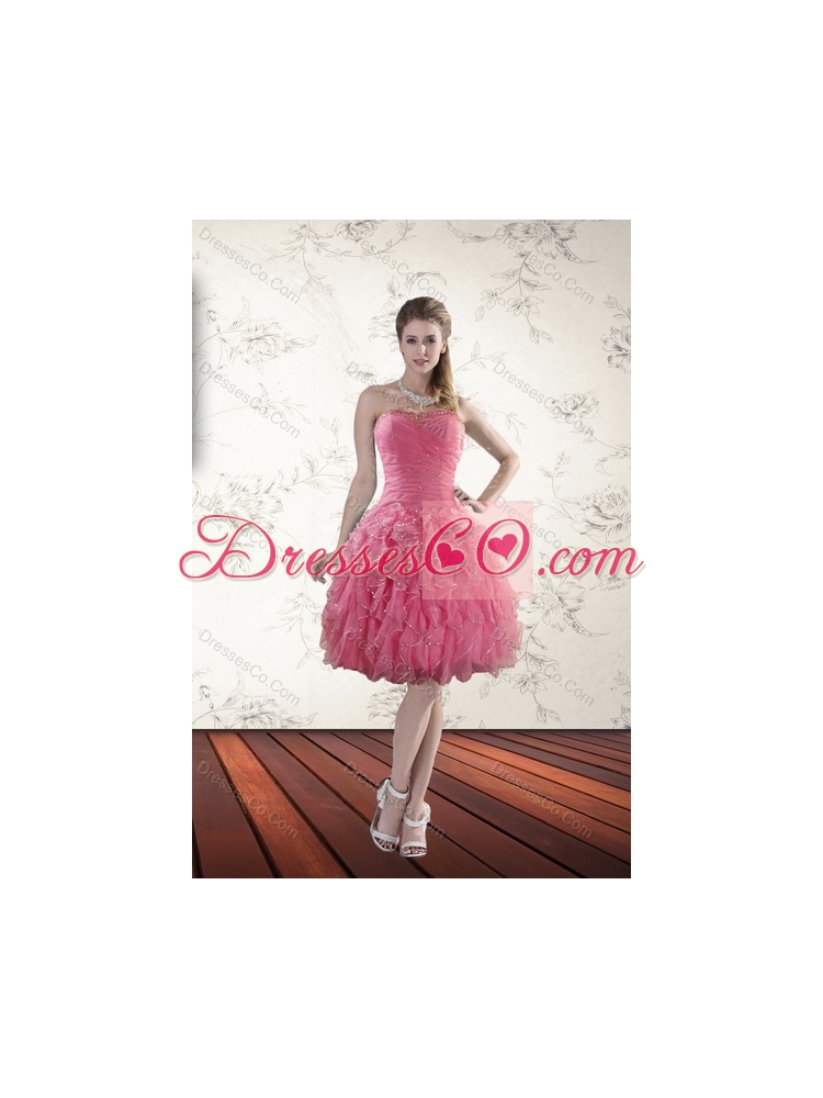 Detachable Paillette Quinceanera Skirts with Strapless for