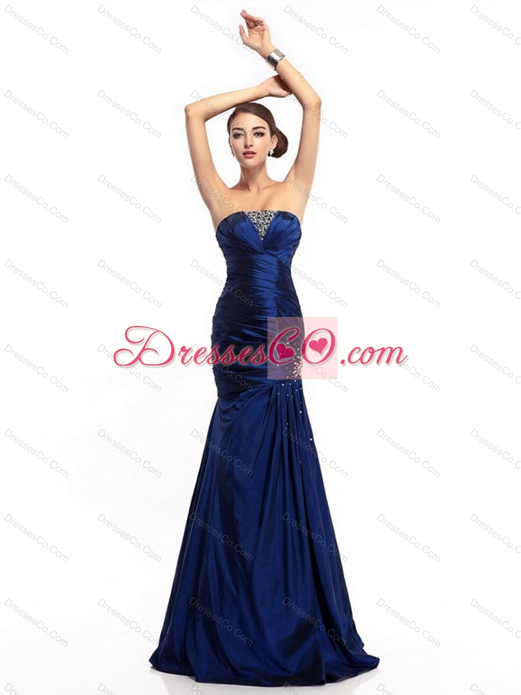 The Super Hot Strapless Mermaid Prom Dress with Beading