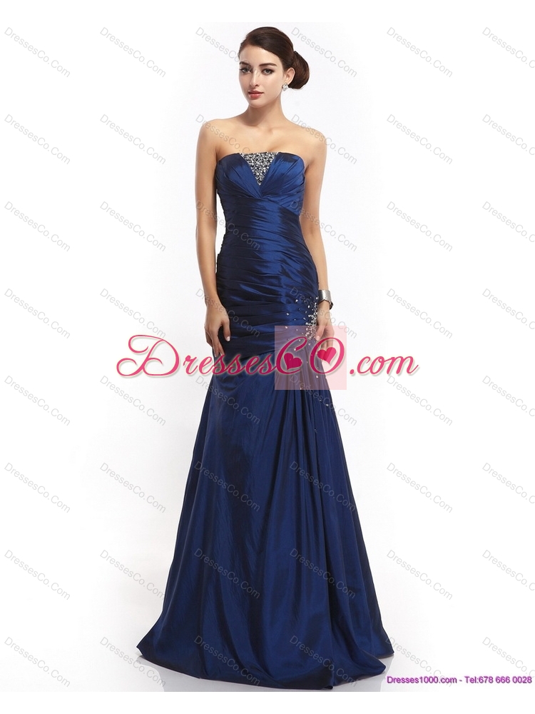 The Super Hot Strapless Mermaid Prom Dress with Beading