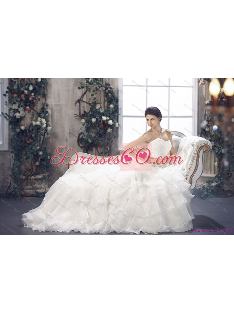 Modest  Strapless Modest  Strapless Modest  Strapless Maternity Wedding Dress with Beading and RufflesWedding Dress with Beading and Ruffles                   Wedding Dress with Beading and Ruffles