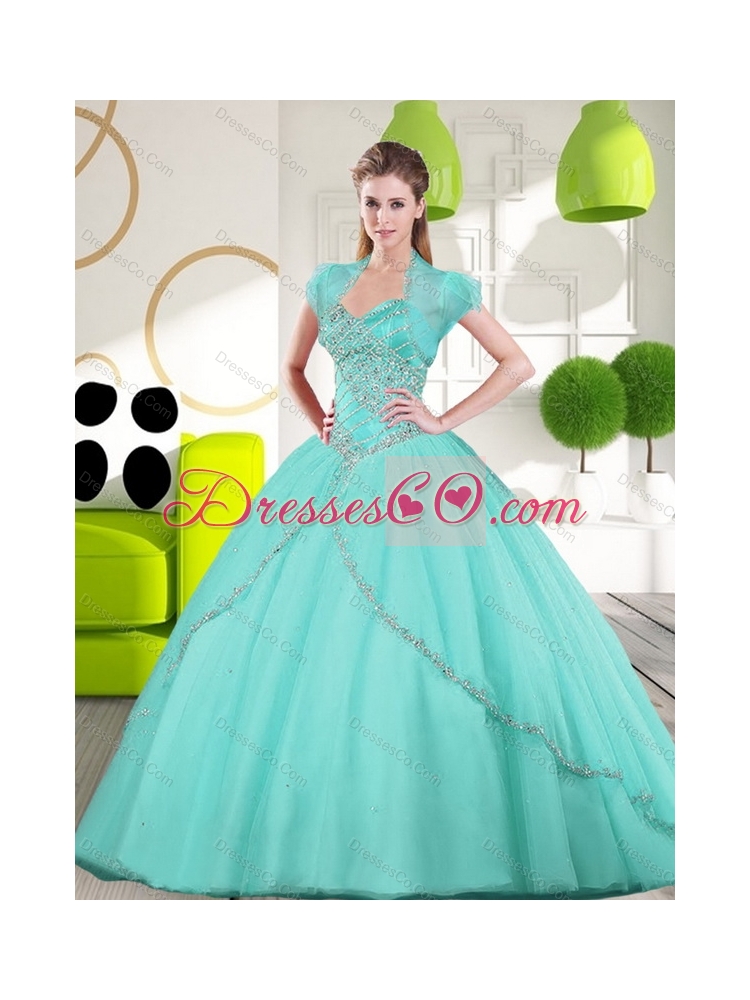 Cheap Ball Gown Quinceanera Gown with Appliques