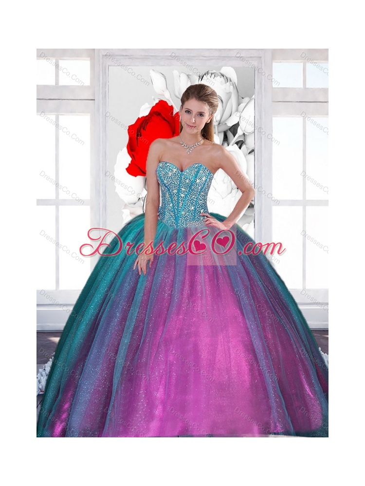 Wonderful Quinceanera Dress with Beading