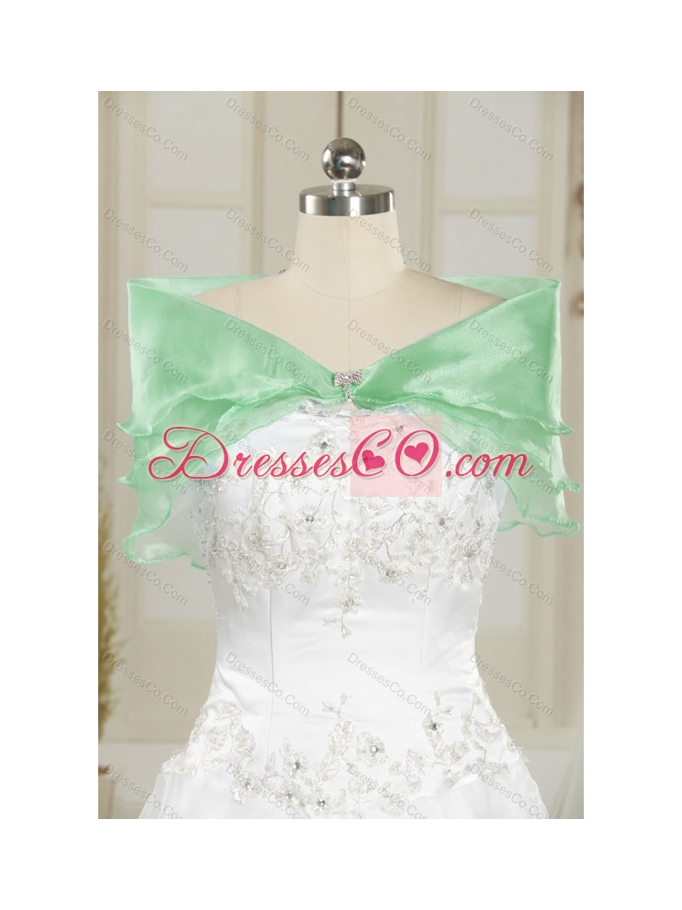 The Super Hot Beading Quinceanera Dress in Apple Green