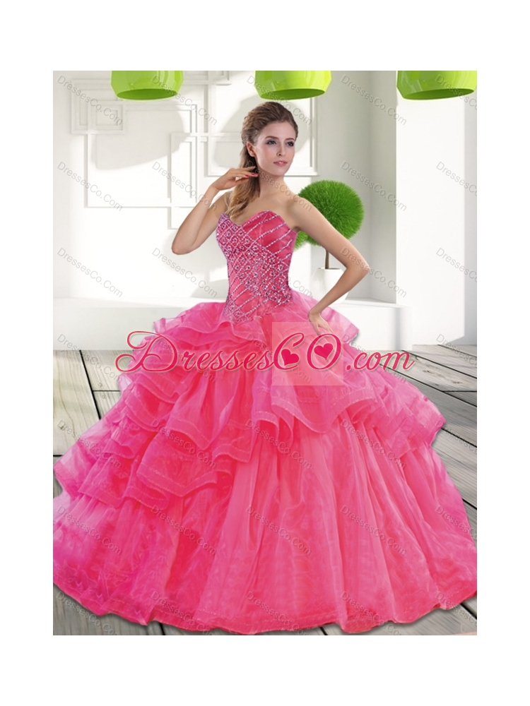 Cheap  Spring Quinceanera Dress with Beading