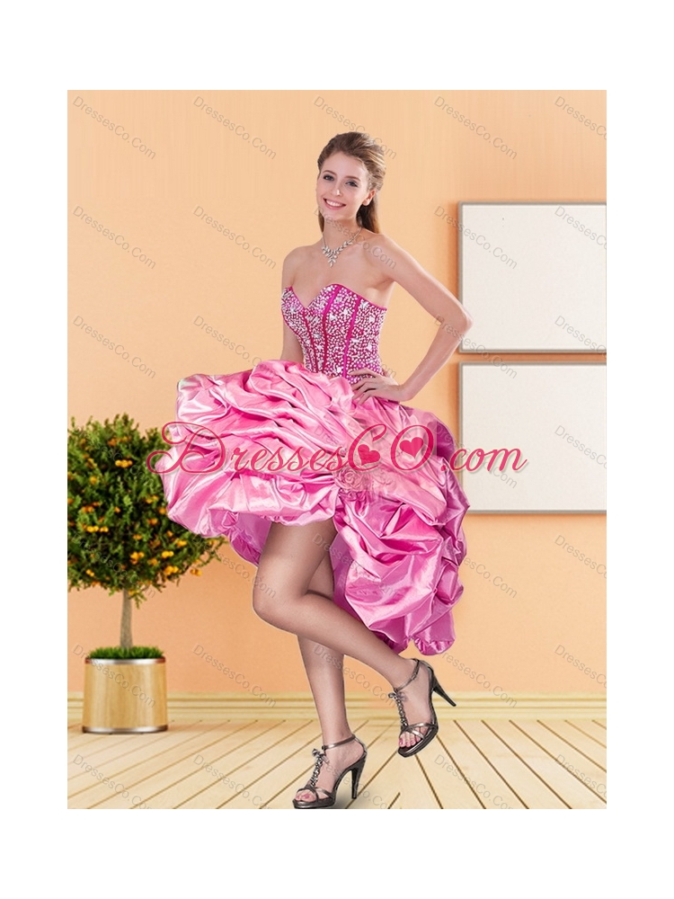 Discount Beading and Pick Ups Prom Dress  Spring