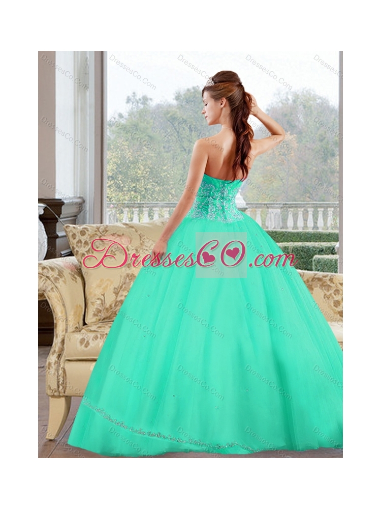 Elegant Ball Gown Quinceanera Dress with Appliques