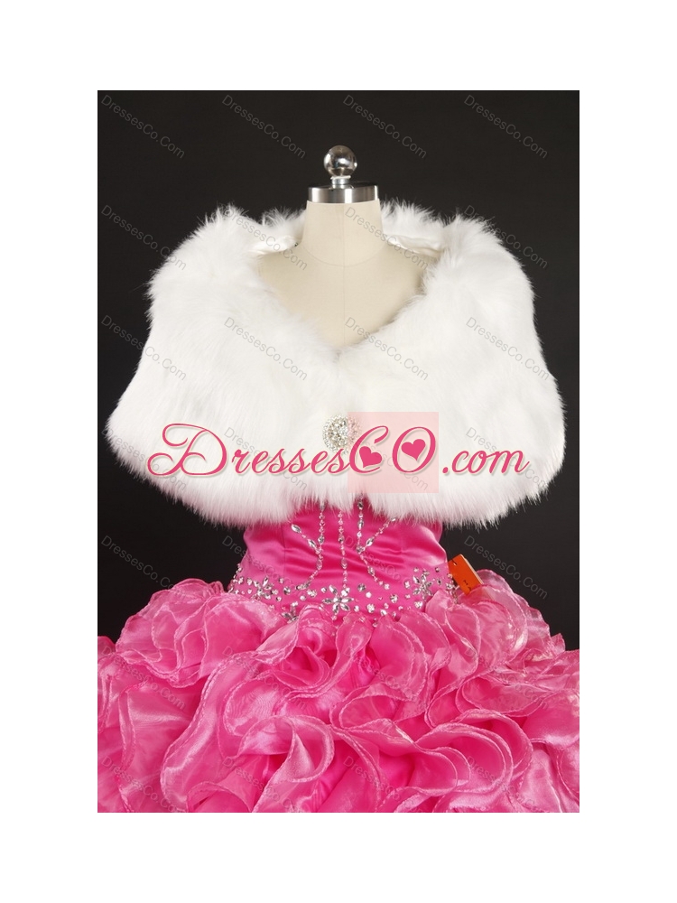 Luxurious Beading and Ruffles Organza Princesita Dress in Multi-color