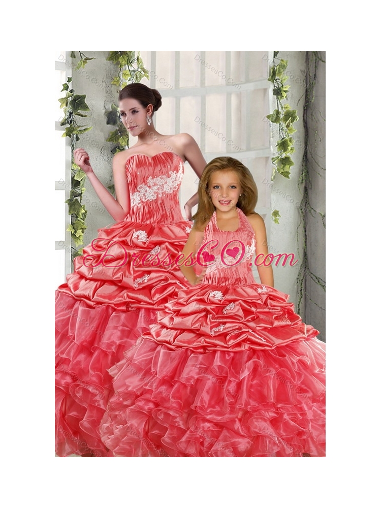Brand new Beading Princesita Dress in Watermelon