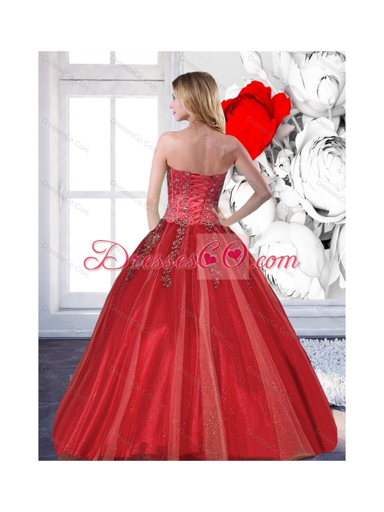 Affordable Quinceanera Dress with Beading and Appliques