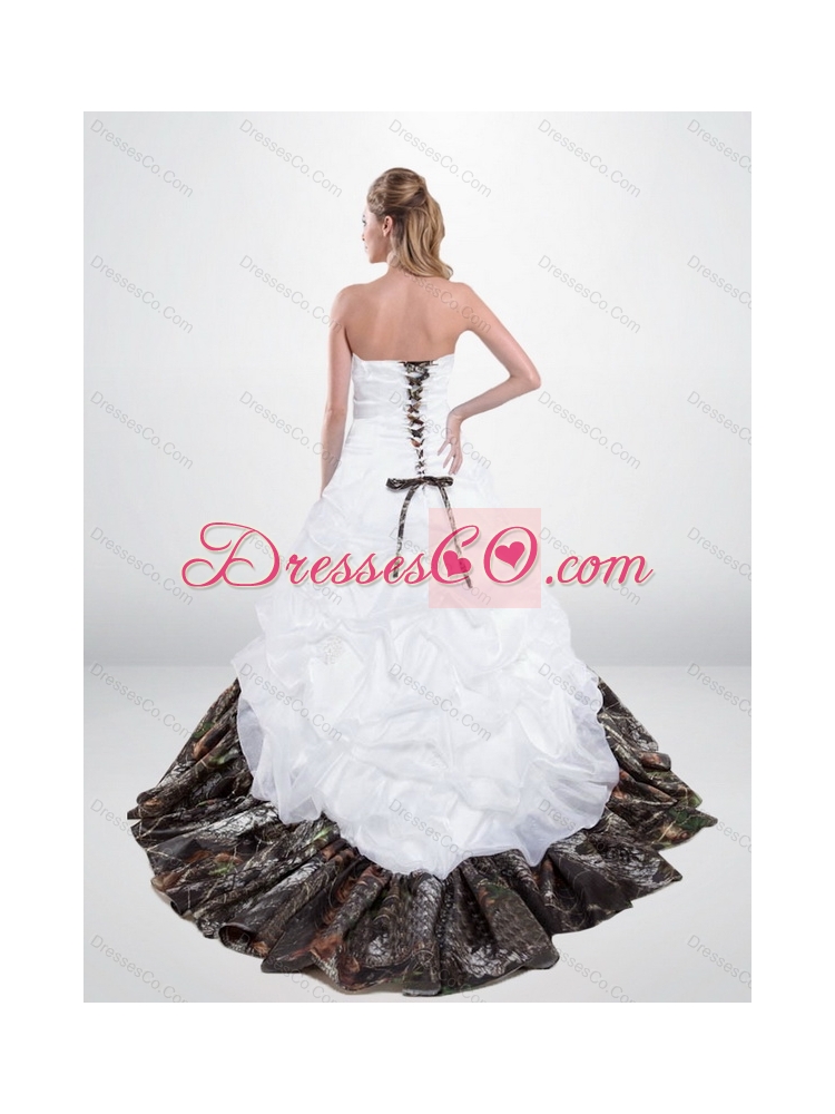 Elegant Lace Up Beaded Most Popular Wedding Dress with Chapel Train