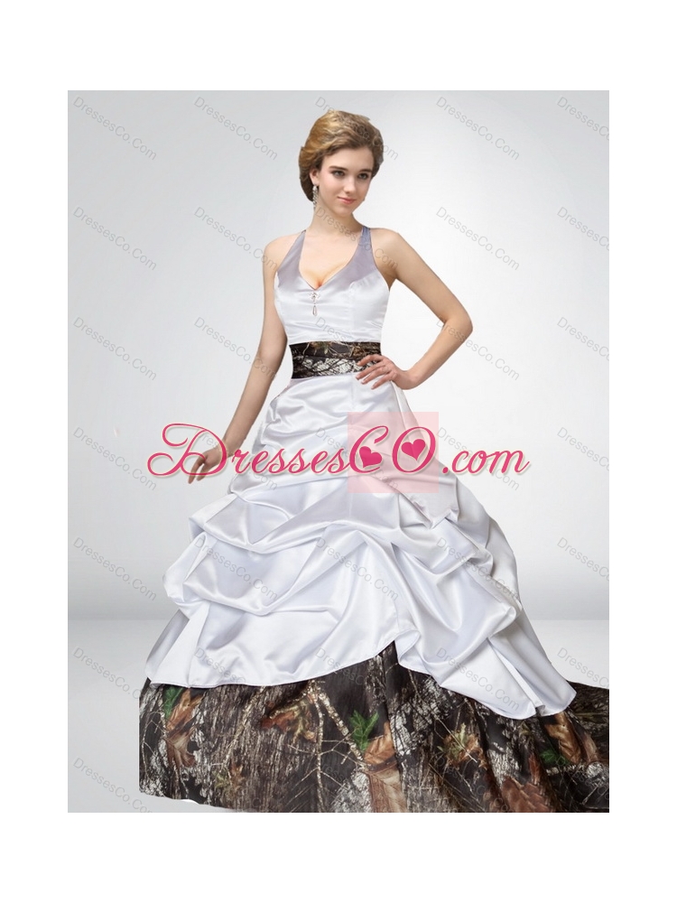 Popular A Line Most Popular Wedding Dress with Bowknot and Side Zipper
