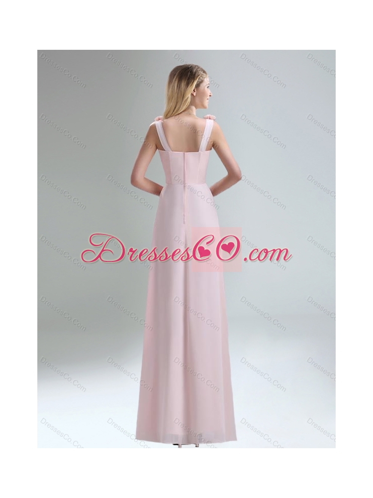 Beautiful Chiffon Dama Dress in Light Pink for  Summer
