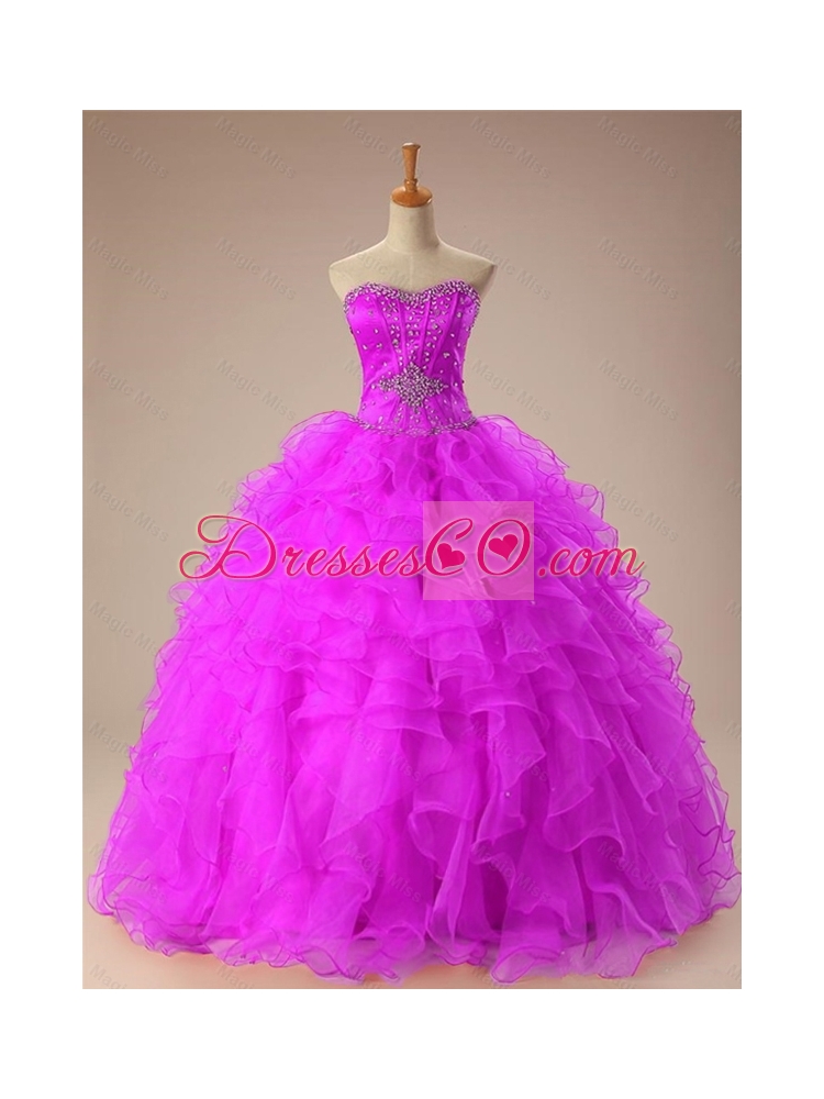 Summer Quinceanera Dress with Beading